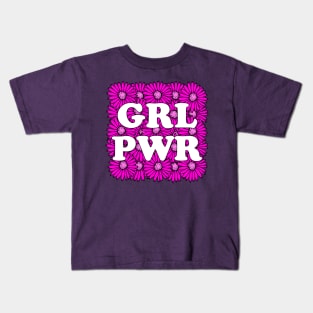 GRL PWR - Girl Power Kids T-Shirt